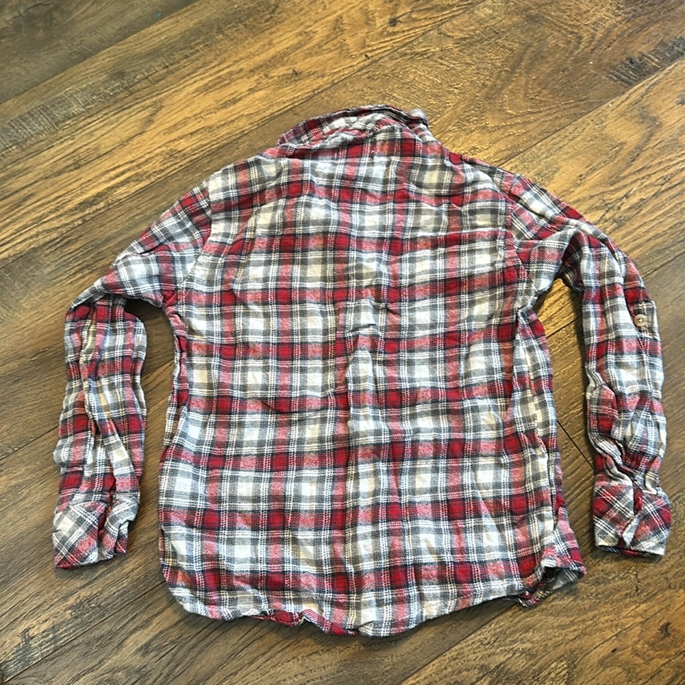 Lucky Brand boys flannel shirt size 5 - Picture 4 of 5
